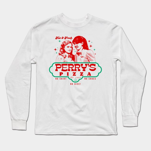 Perry's - No Shirt. No Shoes. No Dice! Long Sleeve T-Shirt by darklordpug